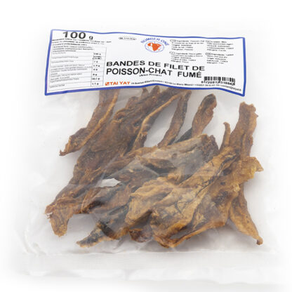 Filet de poisson chat Fumé 10x100g