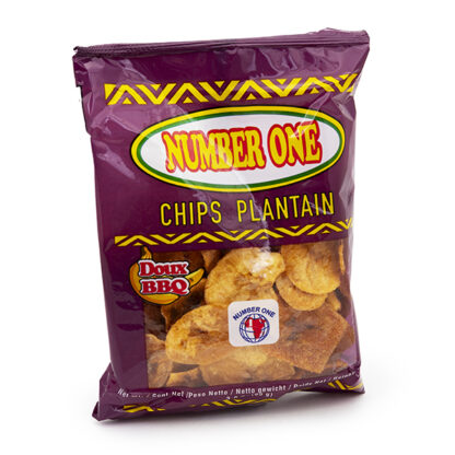 Chips de plantain - BBQ Number One 20x85g