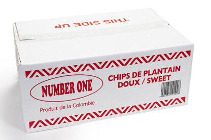Chips de plantain Doux Number One-20x85g – Image 3