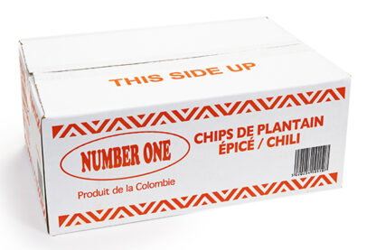 Chips de plantain épicé Number One-20x85g – Image 3