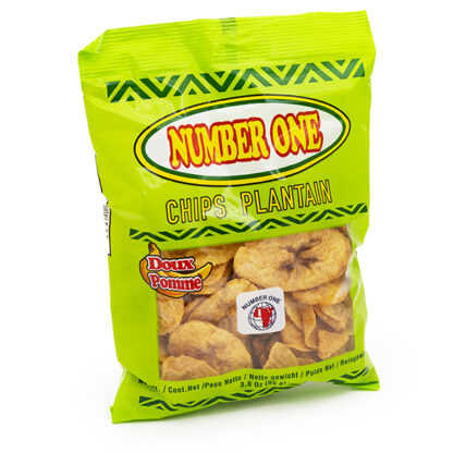 Chips de plantain - Pomme Number One 20x85g