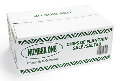 Chips de plantain salé Number One20x85g – Image 3