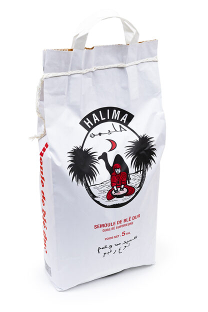 Semoule de blé fine Halima 5 kg