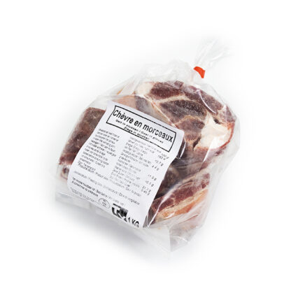 Chèvre en morceaux 10x1kg