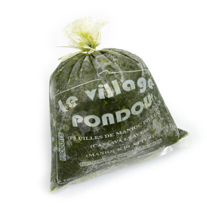 Feuilles de manioc pillées Le village Pondou 20x500g