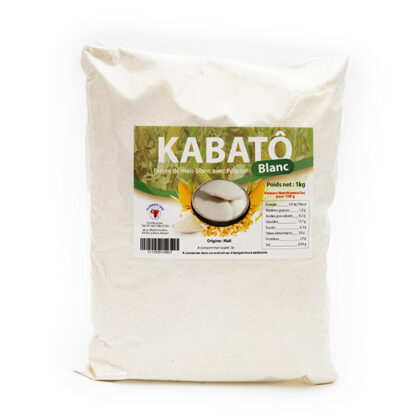 Kabato Blanc (farine de maïs) 1kg