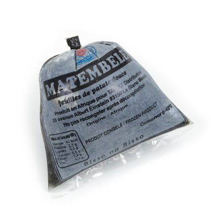 Matembélé (feuilles de patate douce) Number One 20x500g