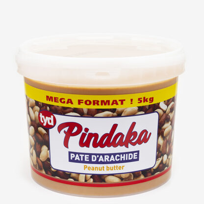 Pâte d'arachide Pindaka en seau 5Kg