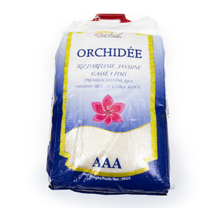 Riz cassé 1 fois parfumé Orchidée 9kg