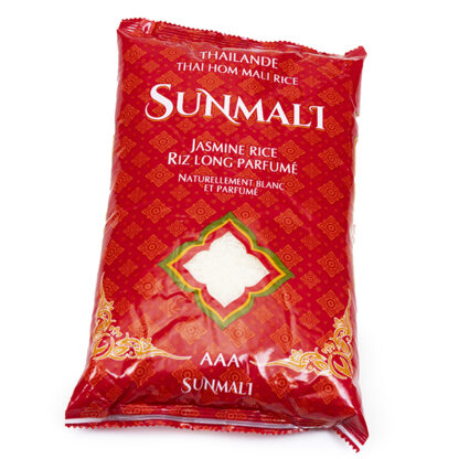 Riz Thai long parfumé SUNMALI 24x1kg