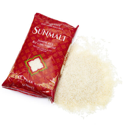 Riz Thai long parfumé SUNMALI 24x1kg – Image 2