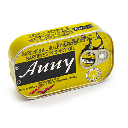 Sardines à l'huile Pimentée Anny 50x125g
